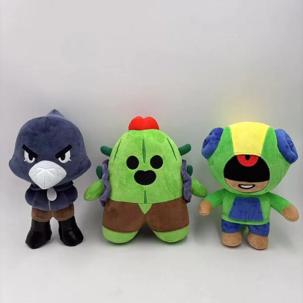 Hot Game Star Spike Crow Primo Leon Poco Doll Surrounding Plush Dolls ToyGame Characters Children Room Decoration Birthday Gift