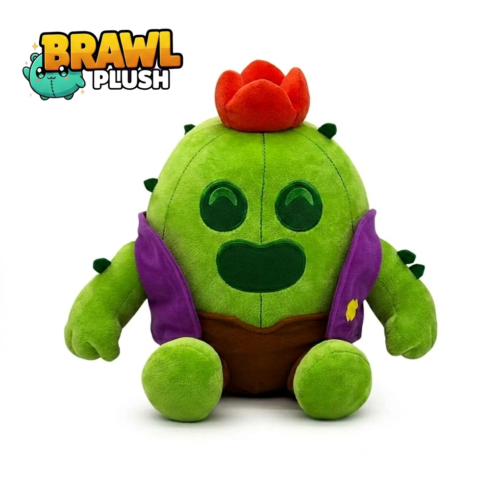 Spike Plush Toy – Brawl Stars Collectible